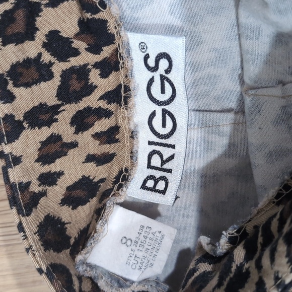 Briggs Leopard Print Cotton Mini Skirt - Picture 2 of 6